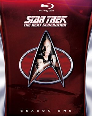 Finalised Cover Artwork - TNG Season 1 Blu Ray